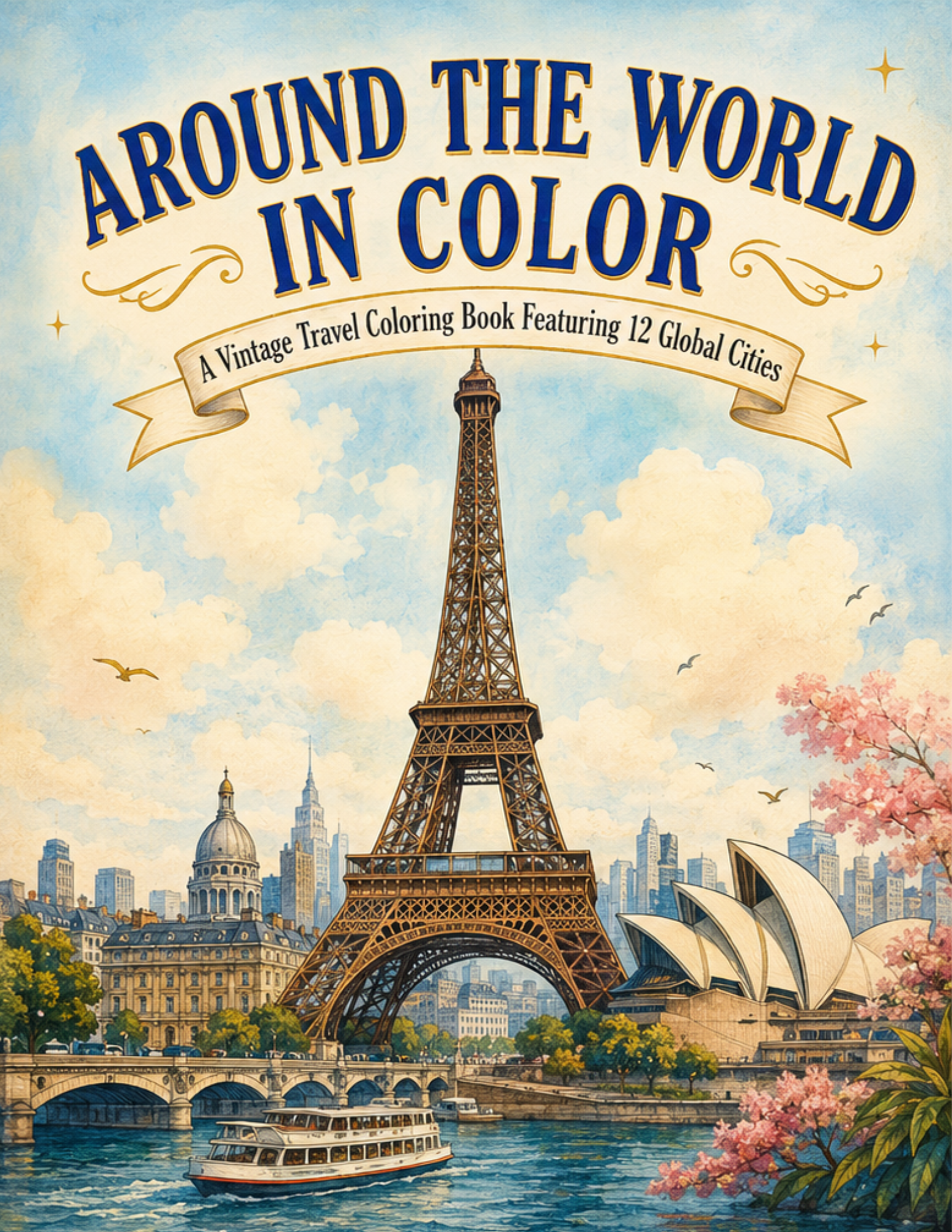 Cover of Around the World in Color